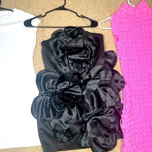 Fashion nova luxe dress with flowers